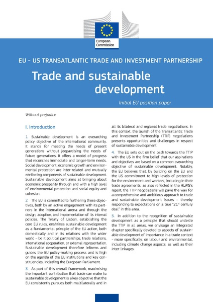 Fichier:TAFTA - Trade and sustainable development.pdf